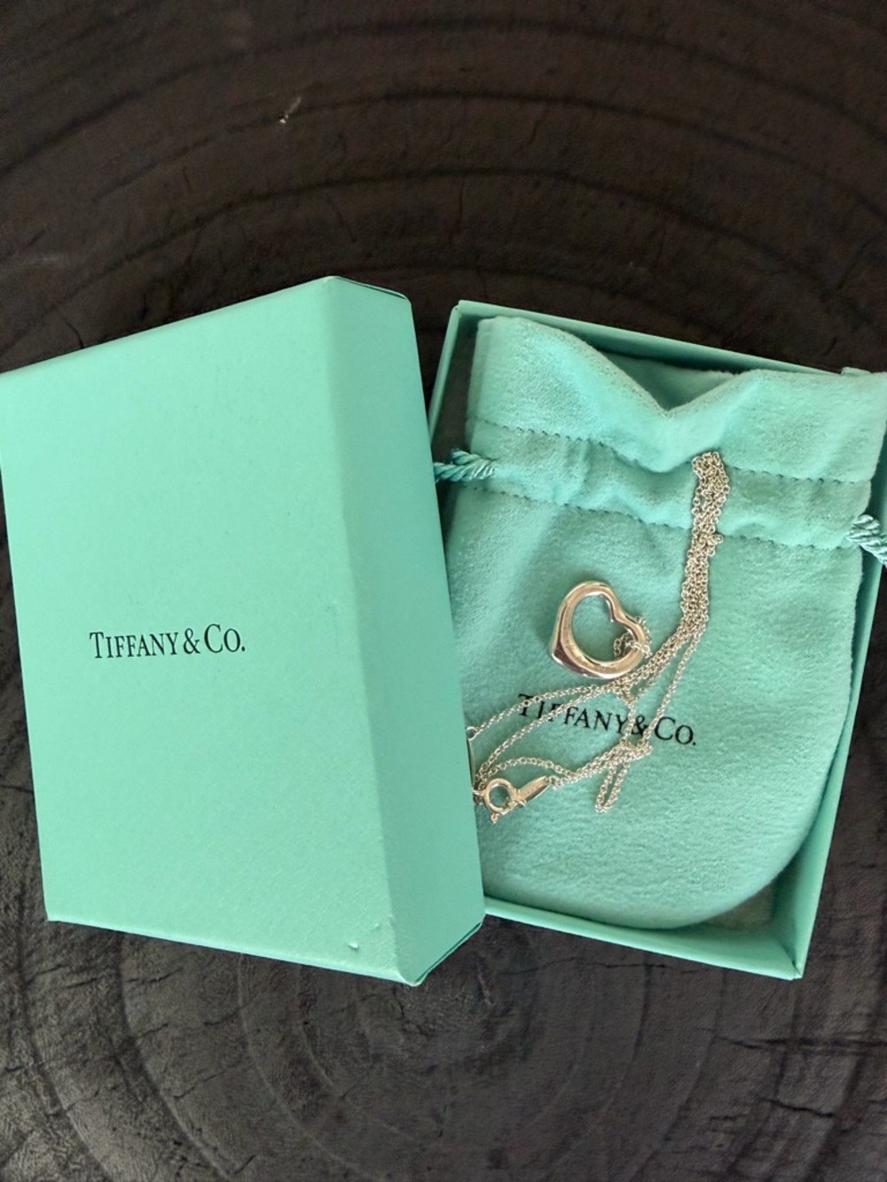 Tiffany & Co. Open Heart Necklace - Picture 4 of 8